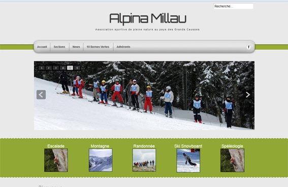 Nouveau site web Alpina